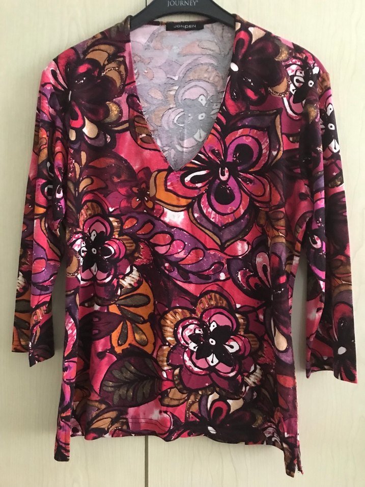 Desenli Tunik Bluz - Görsel 3