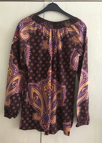 Bohem Desenli Tunik Bluz - Görsel 2