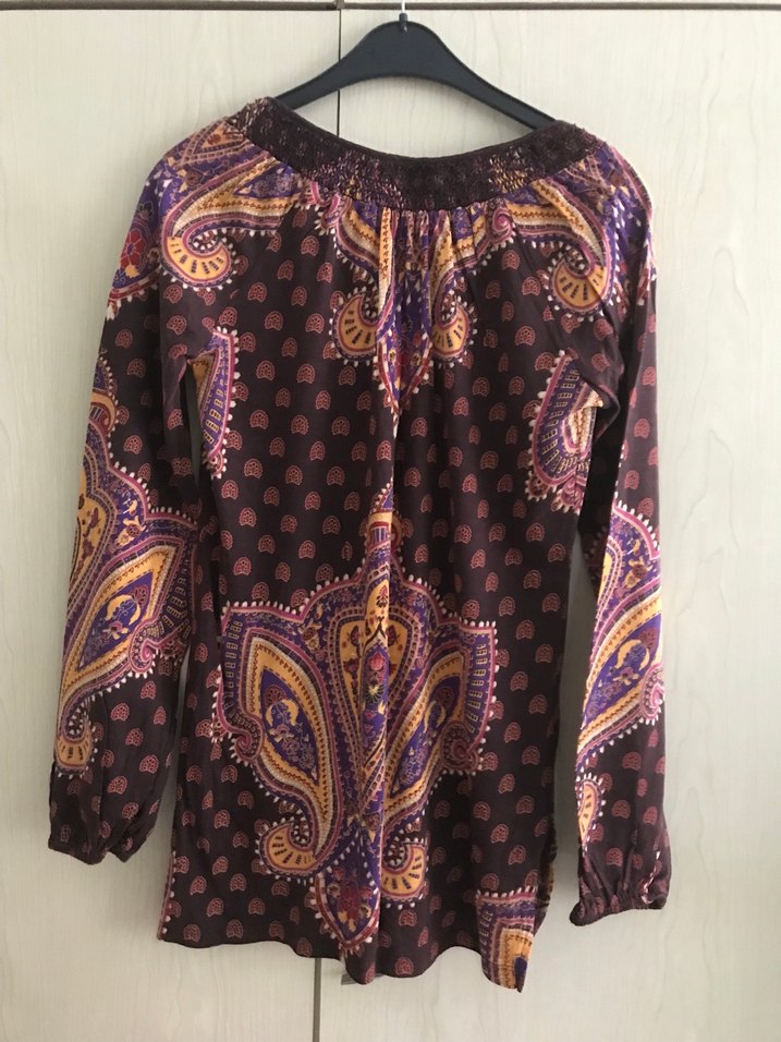 Bohem Desenli Tunik Bluz - Görsel 2