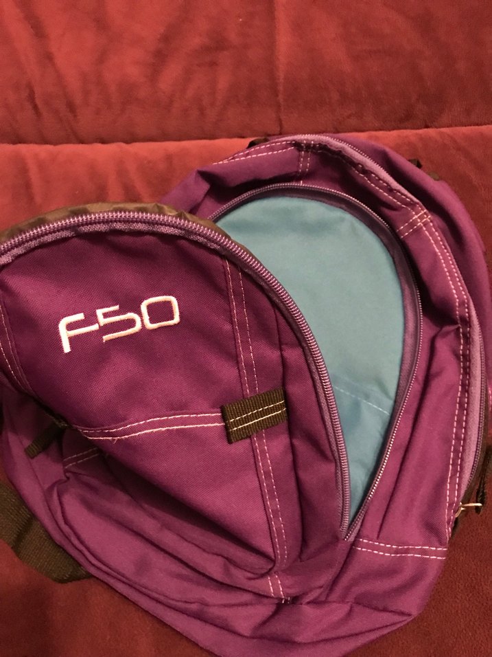 F50 Mor Sırt Çantası - Görsel 3