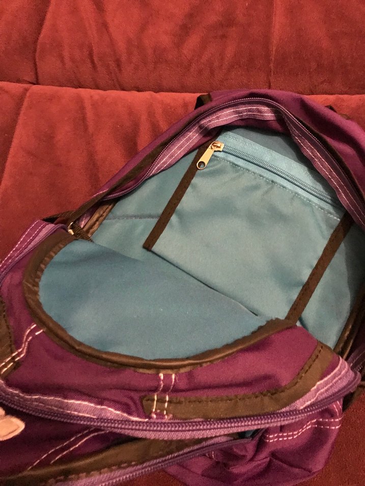 F50 Mor Sırt Çantası - Görsel 4