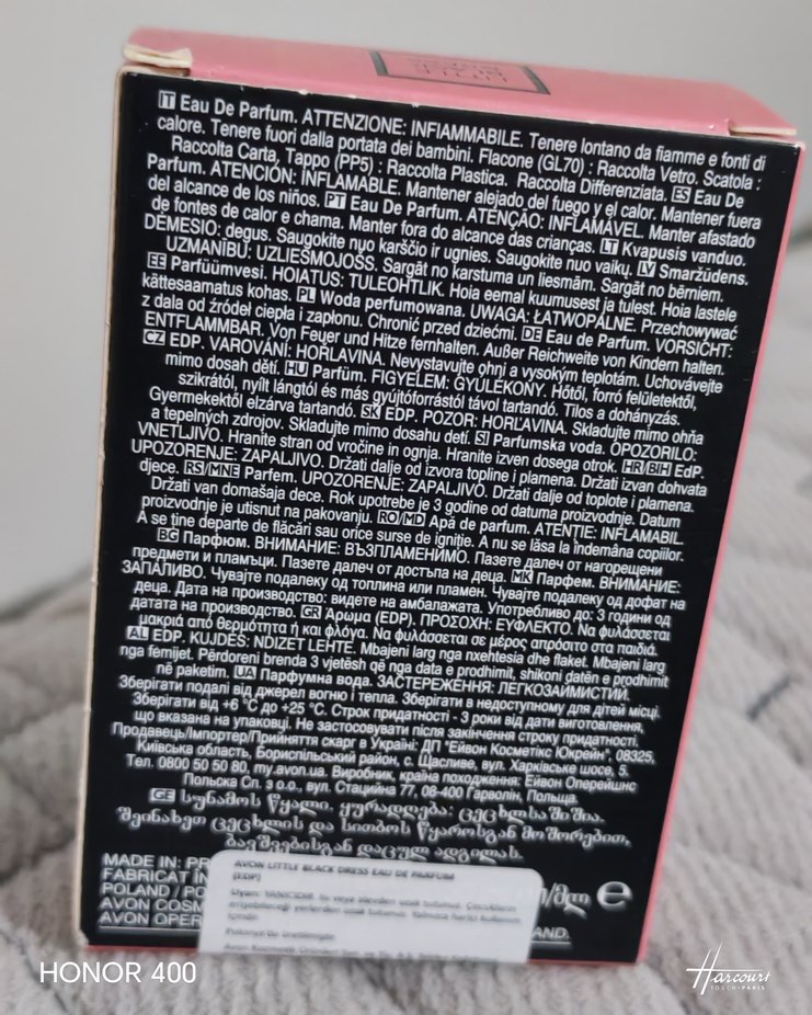 Avon little black dress 30 ml edp - Görsel 3