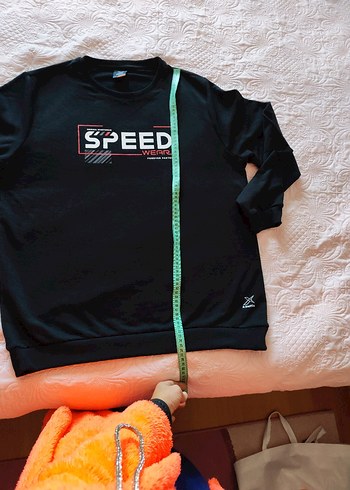 Yeni kinetixSiyah Baskılı Erkek Sweatshirt Xxl - Görsel 3