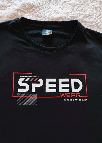 Yeni kinetixSiyah Baskılı Erkek Sweatshirt Xxl - Görsel 2