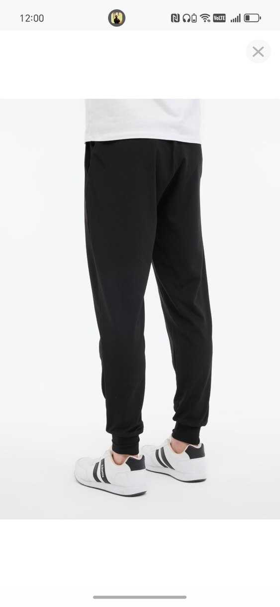 Siyah Erkek Regular Fit Spor Eşofman - Görsel 3