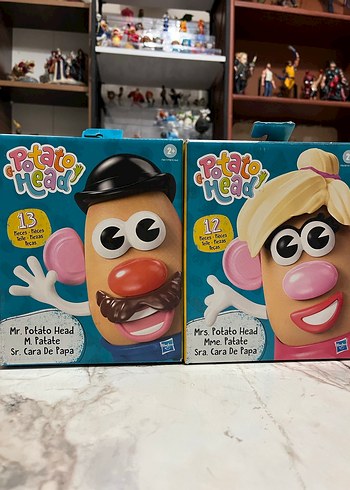 Pastel Renkli Mr. ve Mrs. Potato Head Seti - Görsel 2