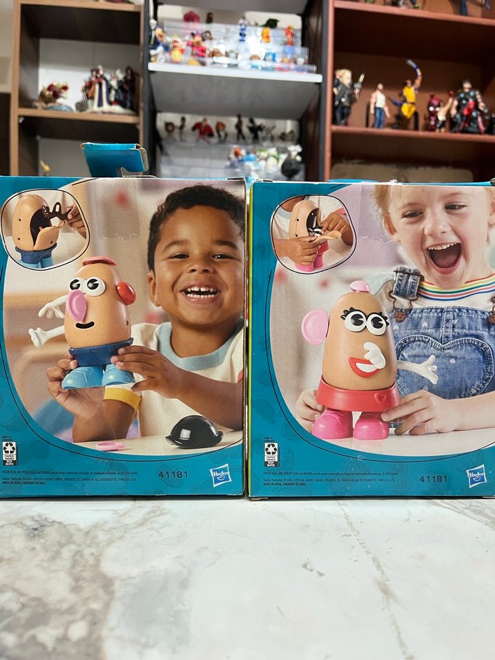 Pastel Renkli Mr. ve Mrs. Potato Head Seti - Görsel 4