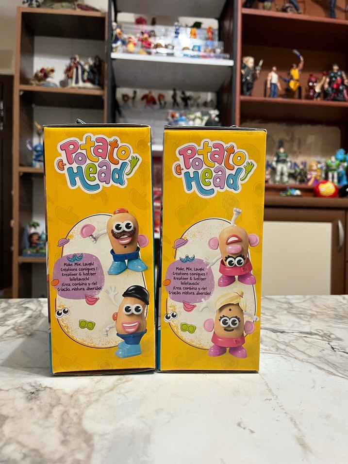 Pastel Renkli Mr. ve Mrs. Potato Head Seti - Görsel 3