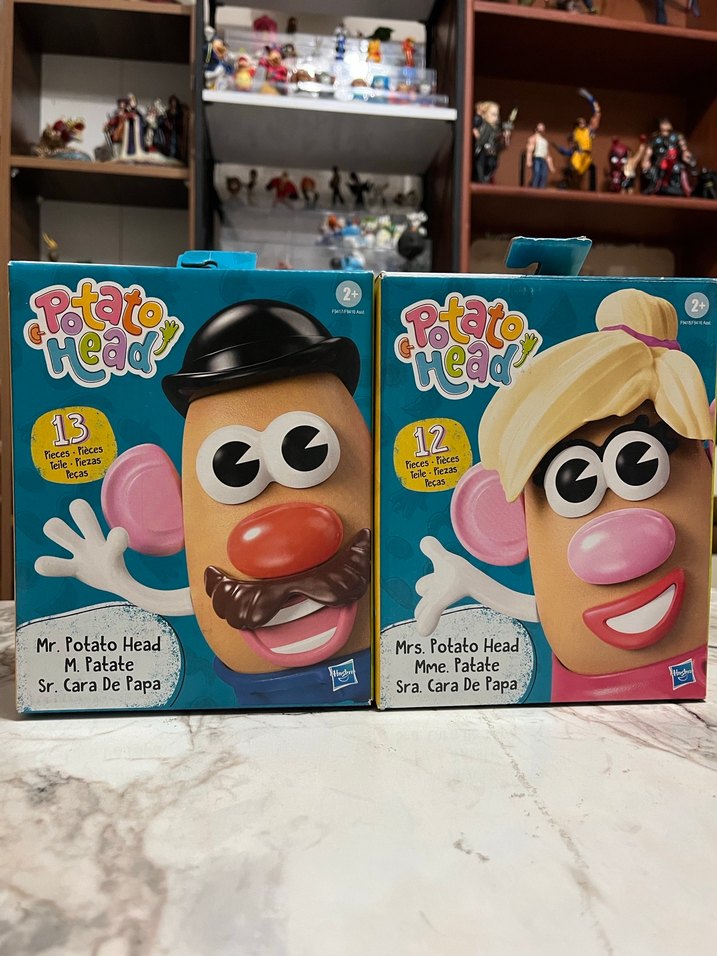 Pastel Renkli Mr. ve Mrs. Potato Head Seti - Görsel 2