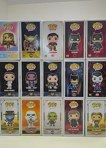  Funko Pop Set 5