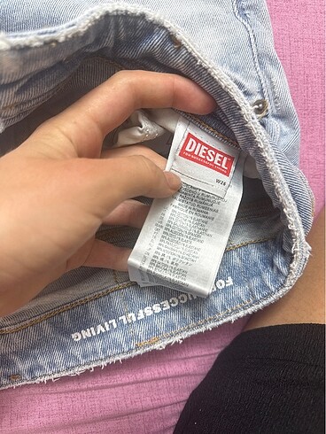 26 Beden mavi Renk Diesel düşük bel pantalon