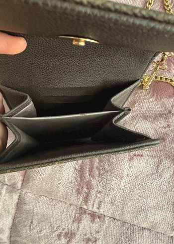 Zincir Detaylı Kahverengi Deri Kadın Çapraz Çanta - Görsel 5