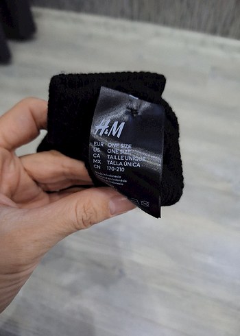 Siyah Örgü Kadın Eldiveni - Görsel 5