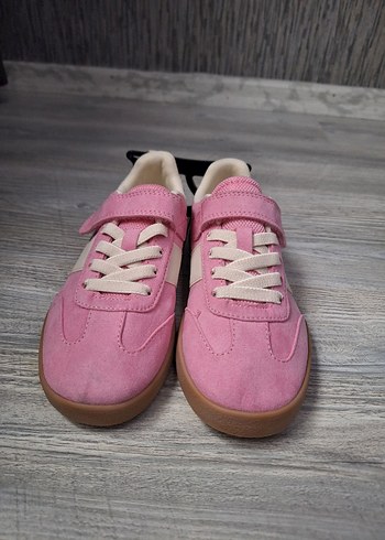 H&M Pastel pembe renkte, yumuşak kauçuk tabanlı kız çocuk spor - Görsel 2