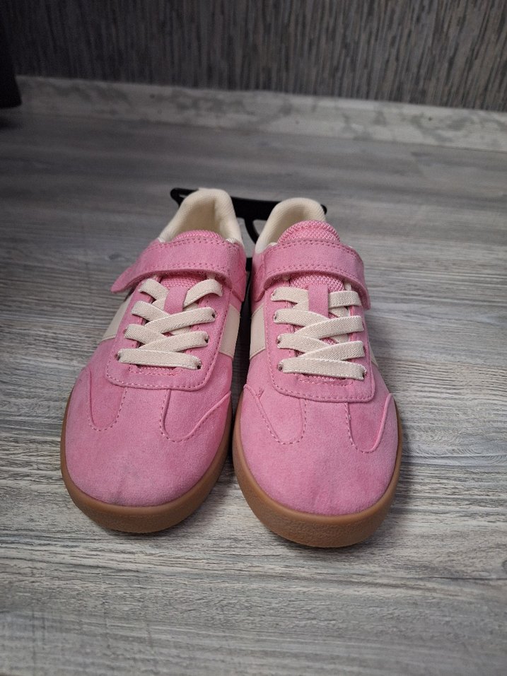 H&M Pastel pembe renkte, yumuşak kauçuk tabanlı kız çocuk spor - Görsel 2