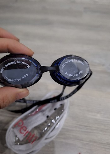 Fermuarlı Siyah Yüzücü Gözlüğü - Görsel 8