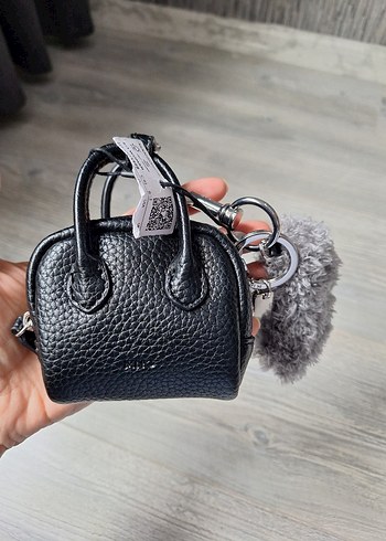 Gri Püsküllü Ayıcık ve Çanta Anahtarlık - Görsel 5