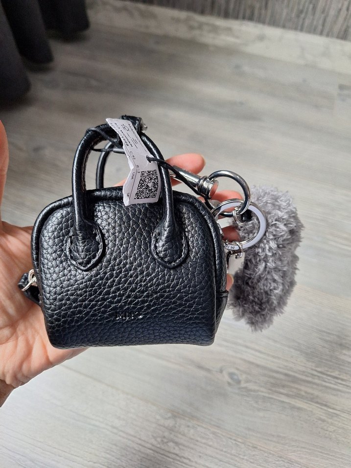 Gri Püsküllü Ayıcık ve Çanta Anahtarlık - Görsel 5