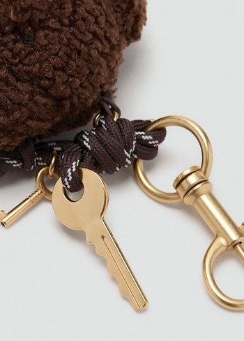 Kahverengi Ayıcık Figürlü Anahtarlık - Görsel 4