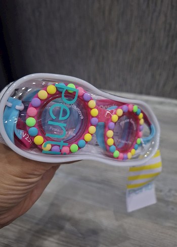 Renkli Boncuklu Pop Kültür Yüzücü Gözlüğü - Görsel 5