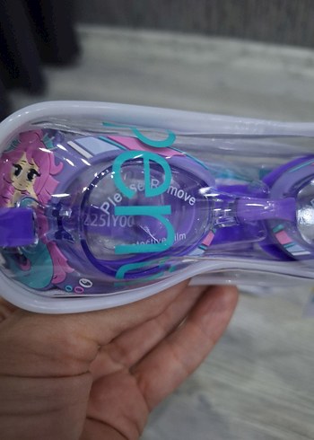 Penti Balık kız figürlü Mor renkli, bağcıklı elastik bantlı, - Görsel 2