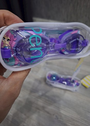 Penti Balık kız figürlü Mor renkli, bağcıklı elastik bantlı, - Görsel 5