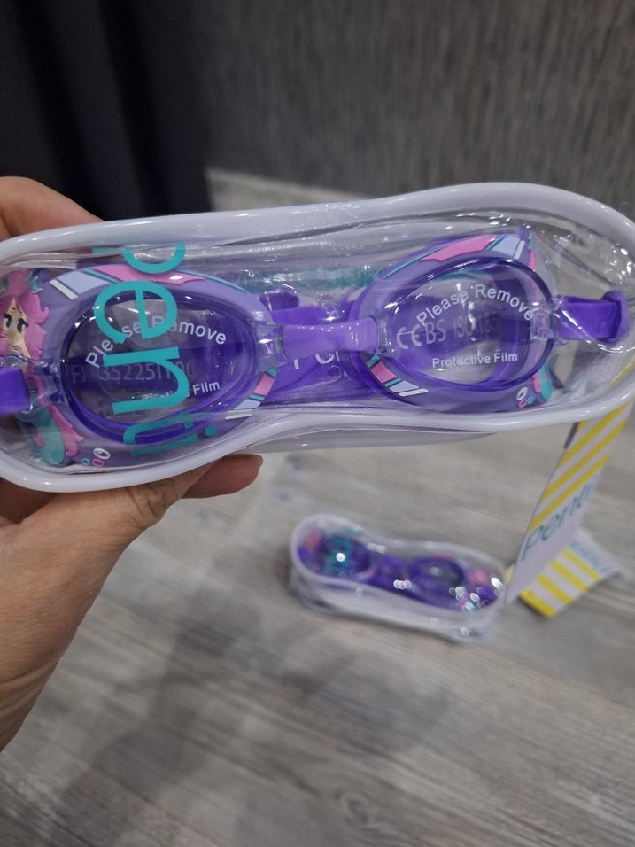 Penti Balık kız figürlü Mor renkli, bağcıklı elastik bantlı, - Görsel 4