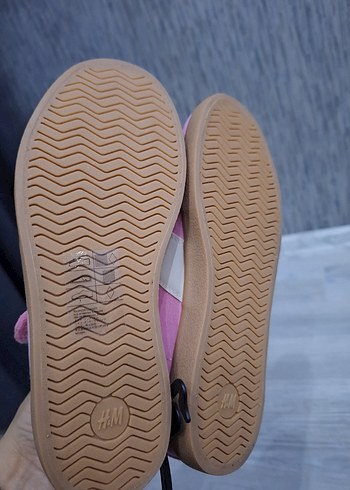 Kız Çocuk Pembe Cırt Cırtlı Spor Ayakkabı - Görsel 5