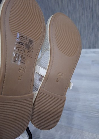 Bej Kemerli Kız Babet Ayakkabı - Görsel 7