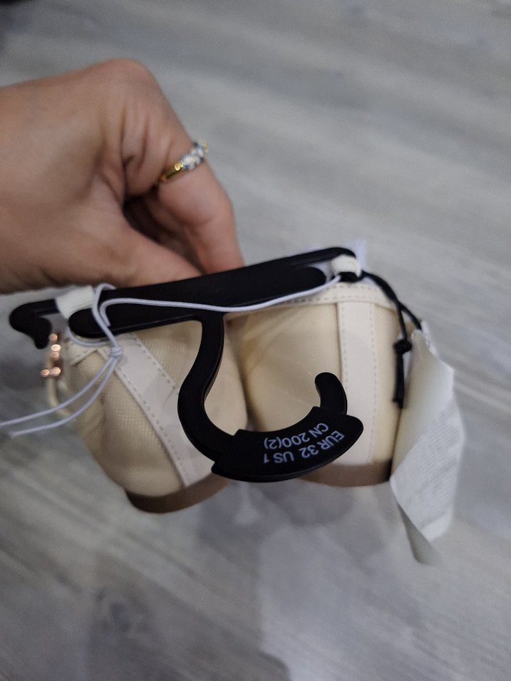 Bej Kemerli Kız Babet Ayakkabı - Görsel 3