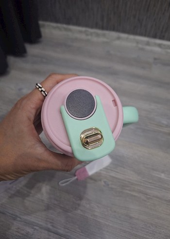 Vagonlife Pastel Pembe Çocuk Termos - Görsel 9