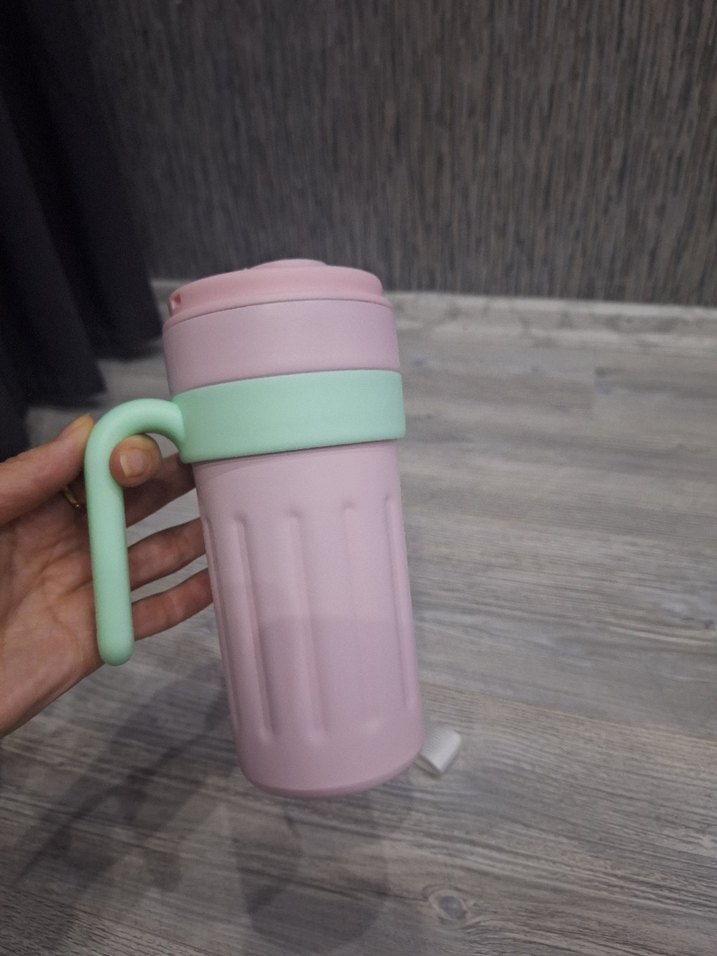 Vagonlife Pastel Pembe Çocuk Termos - Görsel 2