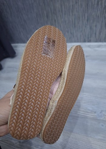 Nakışlı Pembe Kız Babet Ayakkabı - Görsel 6