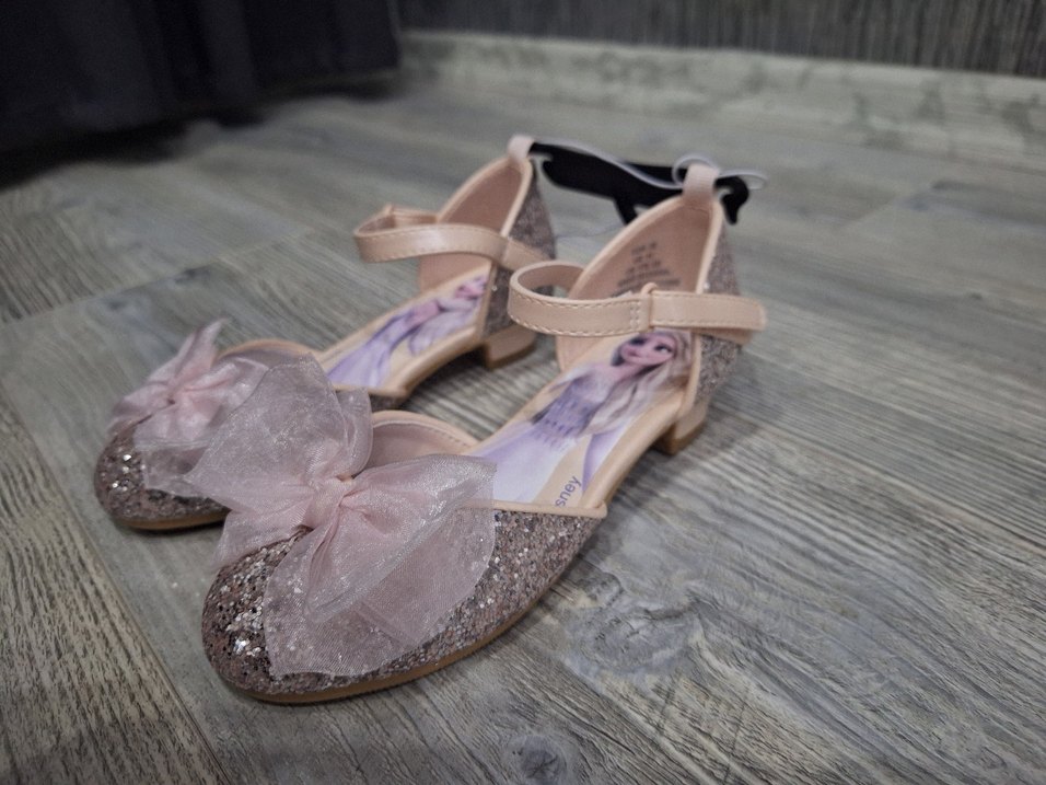 Pembe Nakışlı Fiyonklu Kız Babet Ayakkabı - Görsel 5