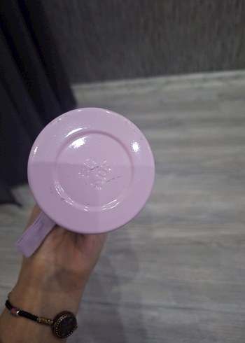 Pastel Mor Çocuk Termos Şişe - Görsel 9