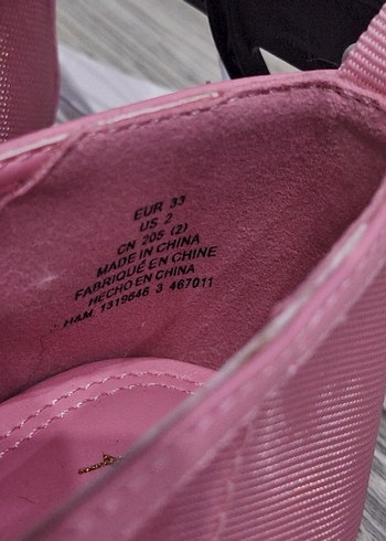 Kız Çocuk Pembe Tokalı Babet Ayakkabı - Görsel 6