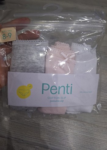 Pastel Renkli Midi Kadın Külot Seti - Görsel 4