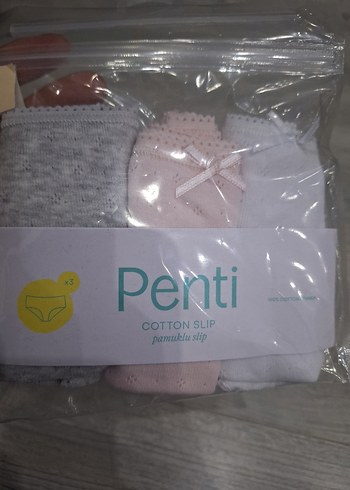 Pastel Renkli Midi Kadın Külot Seti - Görsel 3