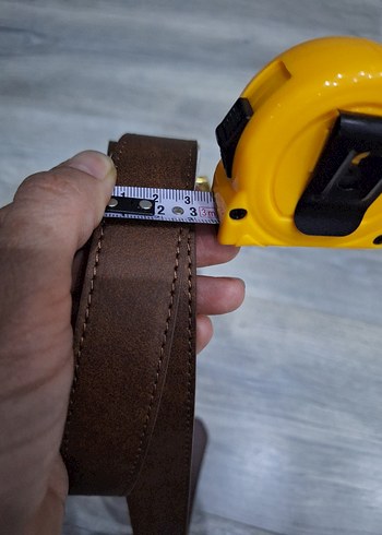 Defacto Kahverengi Deri Kadın Kemer - Görsel 6