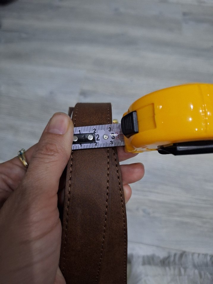 Defacto Kahverengi Deri Kadın Kemer - Görsel 5