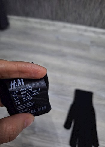 Siyah Örgü Kadın Eldiveni - Görsel 6