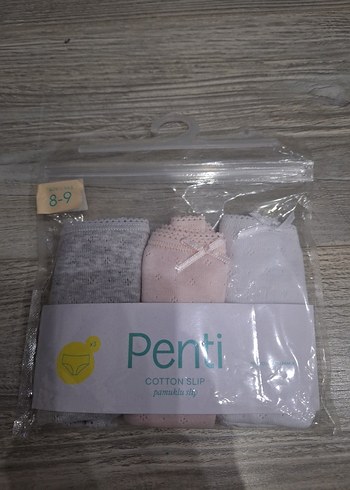 3'lü Pastel Renk Midi Çoçuk Külot Seti - Görsel 5