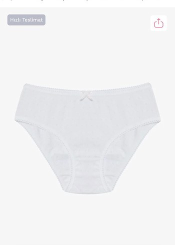 3'lü Pastel Renk Midi Çoçuk Külot Seti - Görsel 3