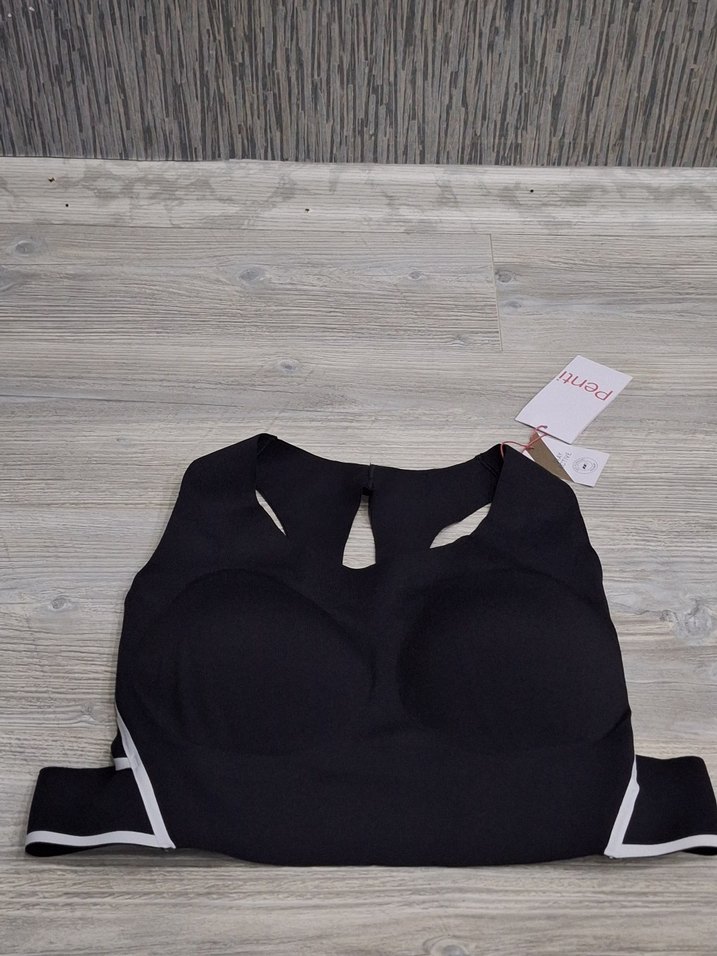 Siyah Midi Sporcu Sütyeni - Görsel 2