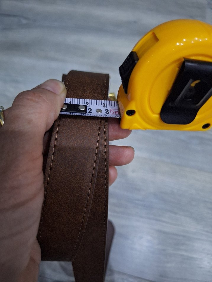 Defacto markalı, 100 cm uzunluğunda, kahverengi  kemer. - Görsel 4
