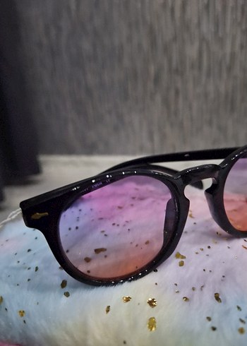 Parlak Çok Renkli Sokak Tarzı Kadın Gözlüğü - Görsel 6