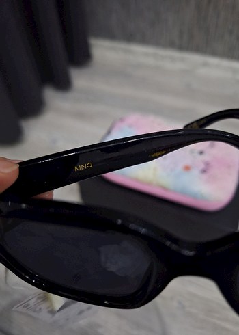 Parizyen Siyah Parlak Kadın Güneş Gözlüğü - Görsel 6