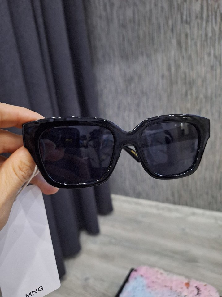 Parizyen Siyah Parlak Kadın Güneş Gözlüğü - Görsel 2