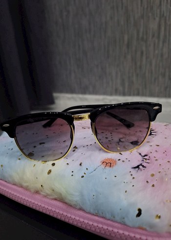 Parlak Siyah Rock Punk Kadın Gözlüğü - Görsel 4