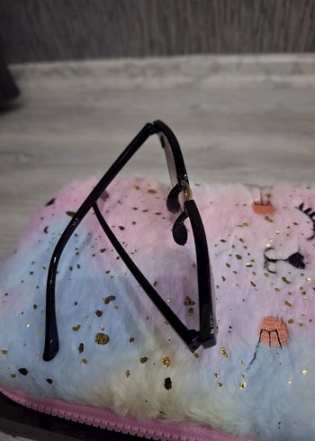 Parlak Siyah Rock Punk Kadın Gözlüğü - Görsel 6